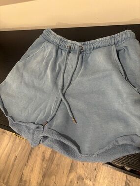 Roxy Women’s Light Blue Athletic Drawstring Shorts